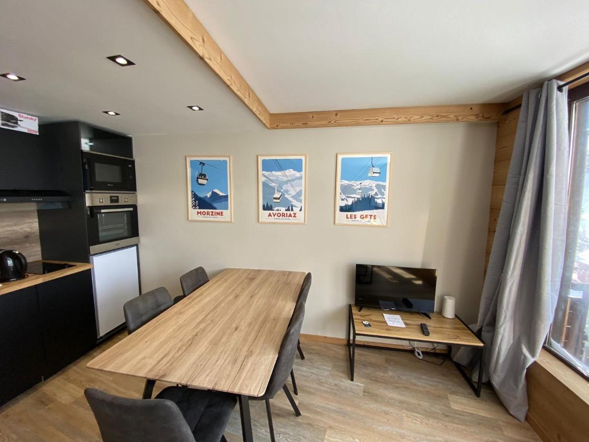 Residence Les Portes Du Soleil - Proprietes Mont Amour 阿沃里亚兹 外观 照片